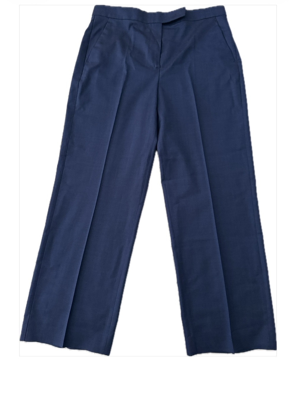 MaxMara Navy Wide-Leg Trousers